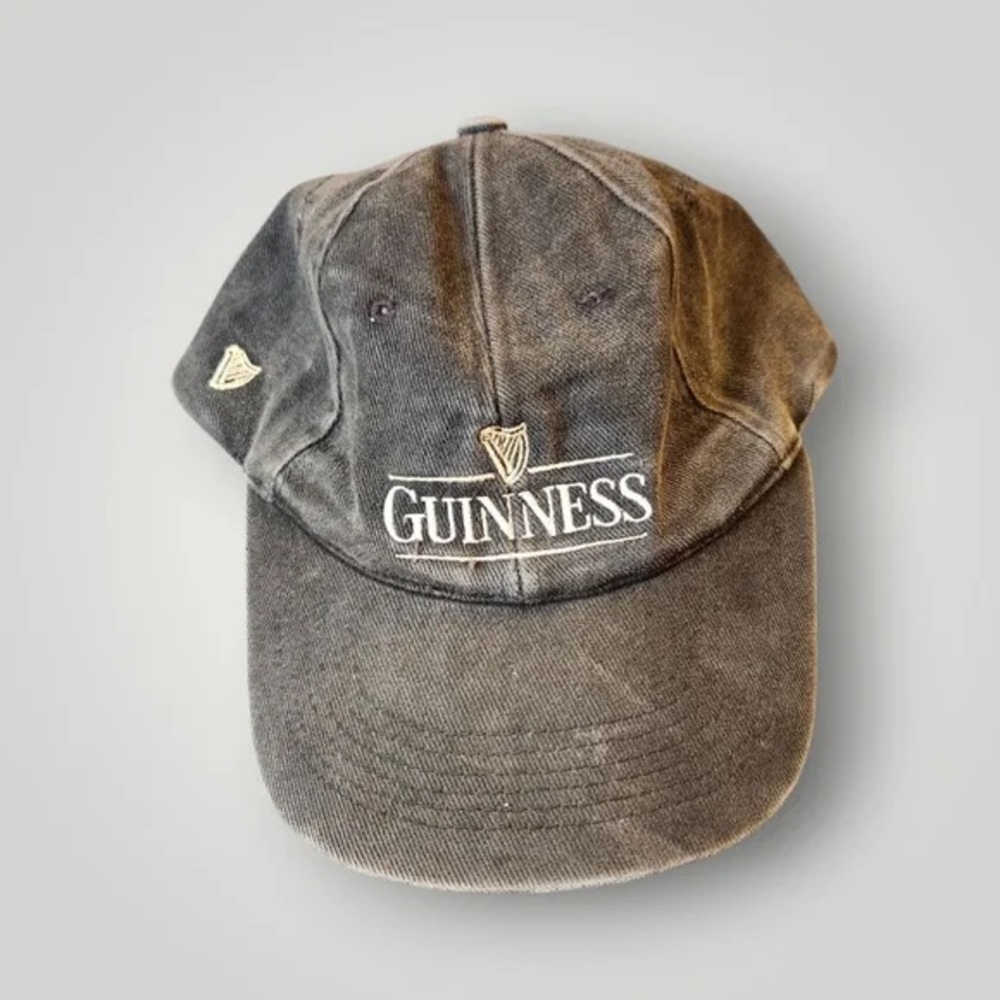 Guinness Distressed Black Cap